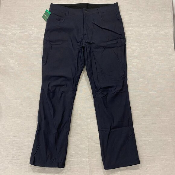 Orvis Fleece Lined Tech Pants Mens 38 x 32 Black Water Repellent Insulated - Picture 3 of 14